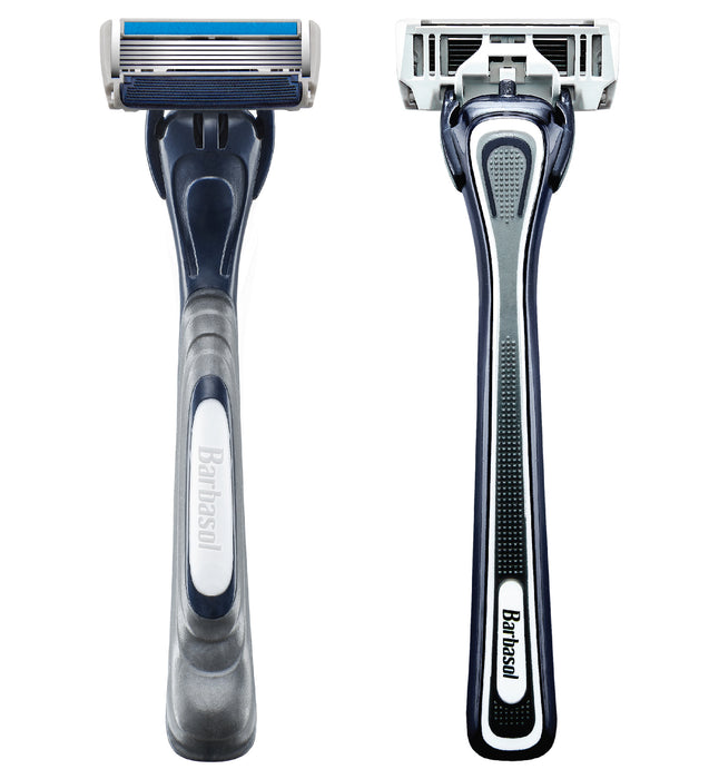 Barbasol Ultra 6 Plus Premium Disposable Razor Value Pack Bundle (3 Packs/9 Total Razors)