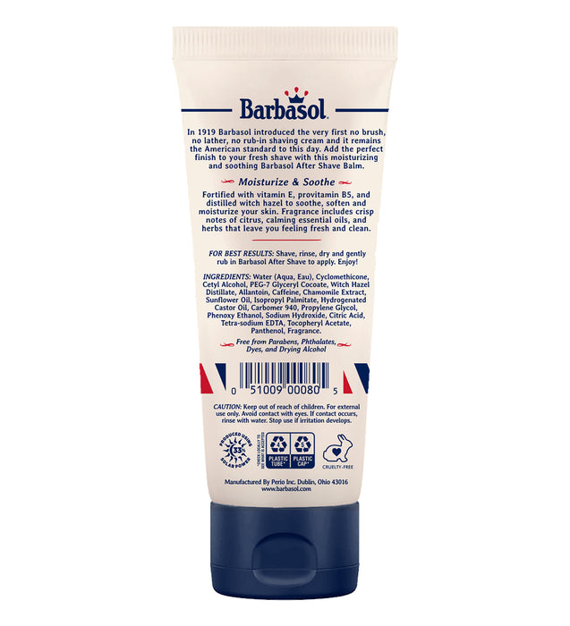 Barbasol 1919 After Shave Balm, 3 Ounces