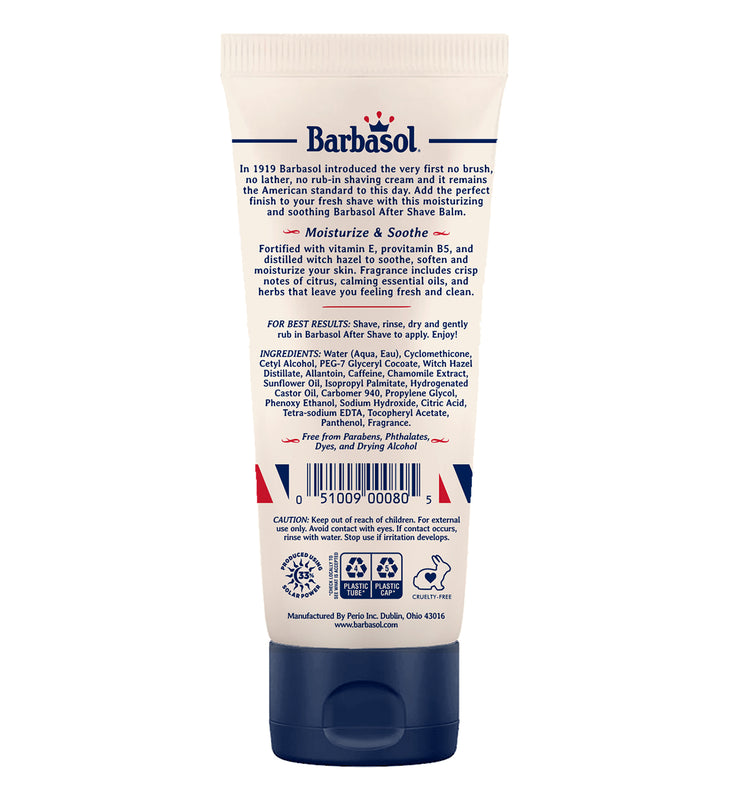 Barbasol 1919 After Shave Balm, 3 Ounces