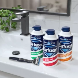 Barbasol Variety Shaving Creams with Barbasol Razor