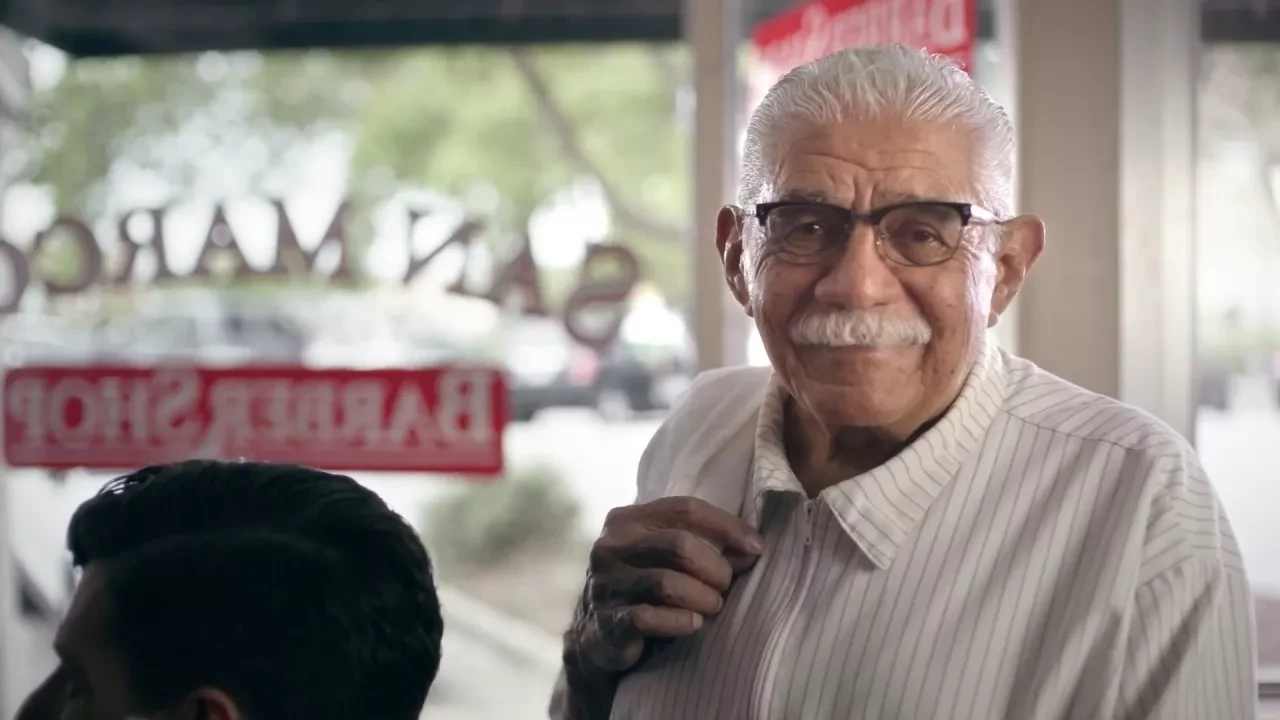 Barber in a barbershop