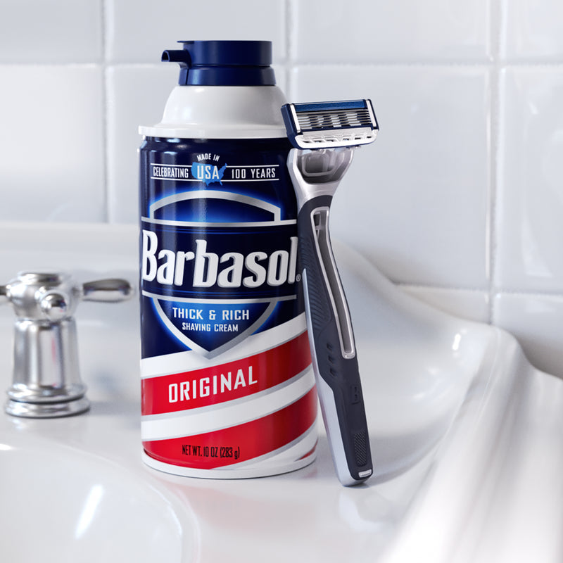 Barbasol Ultra 6 Plus Premium Disposable Razor Value Pack Bundle (3 Packs/9 Total Razors)