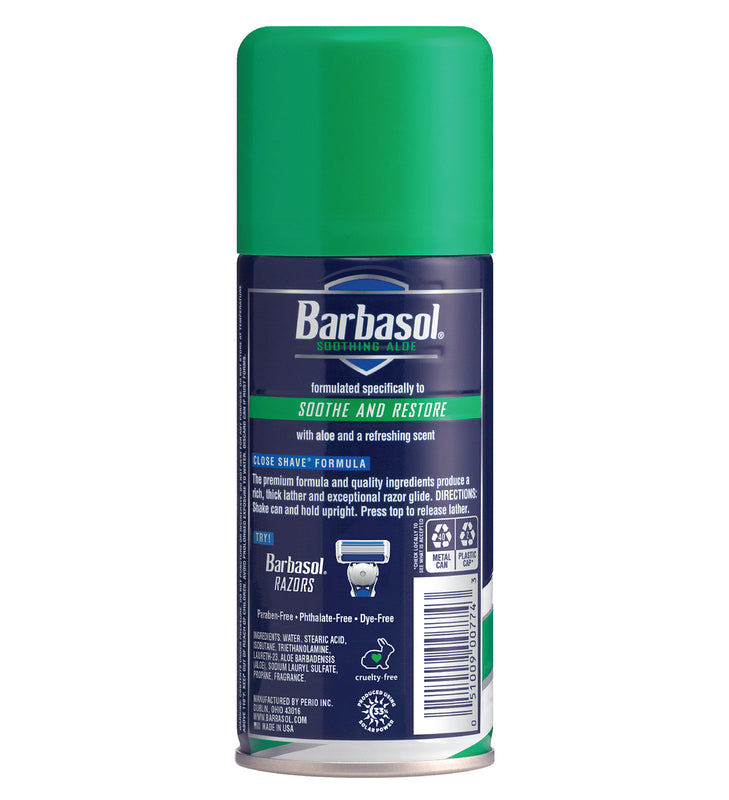 Barbasol Soothing Aloe Thick & Rich Shaving Cream